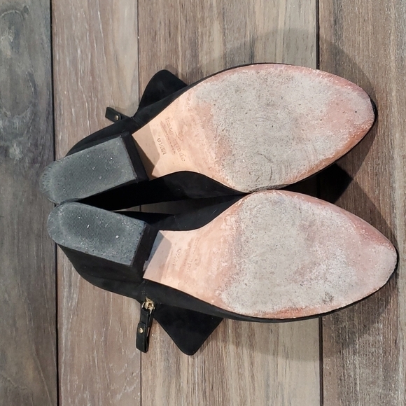 Kate Spade Women Fashion Comfort Ankle Suede Booties heels shoes sz 9.5M - Picture 10 of 14